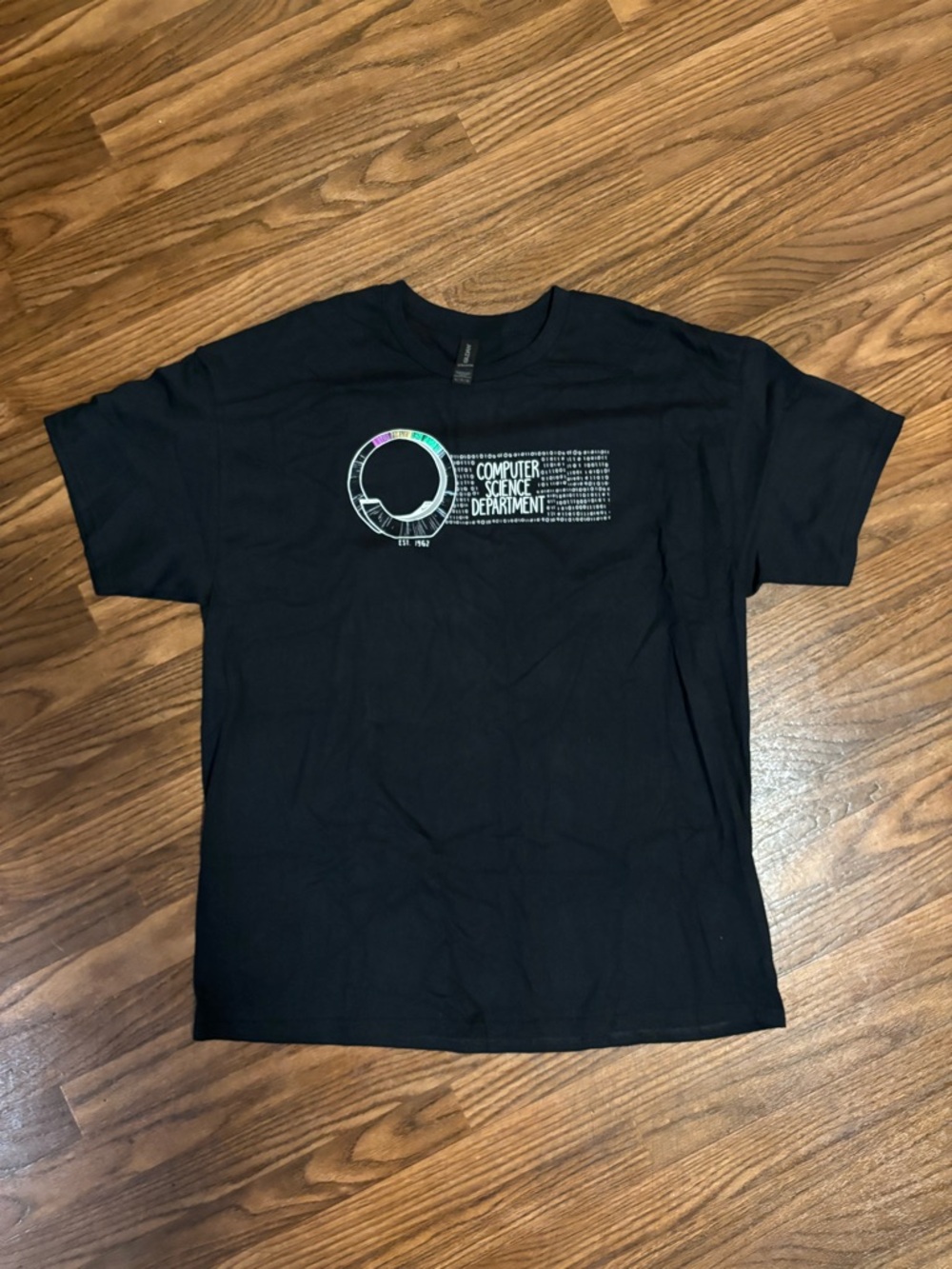 Computer Science Department Graphic Tee - Black 2024 Purdue University XL